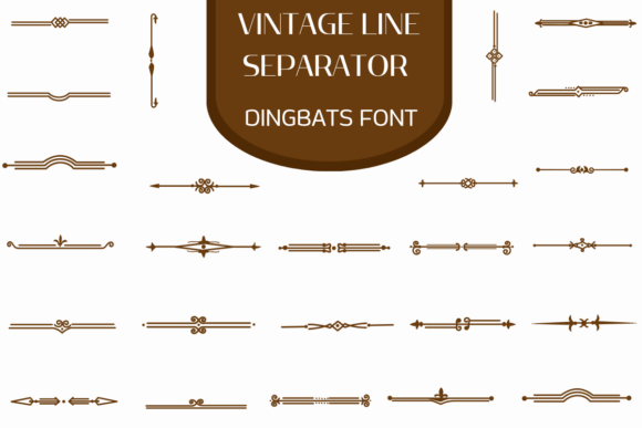 Bring Character to Your Projects with Vintage Line Separator