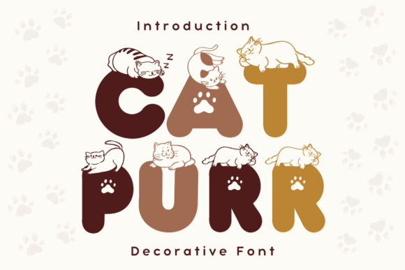 Cat Purr Font: A Whimsical Typeface for Creative Projects
