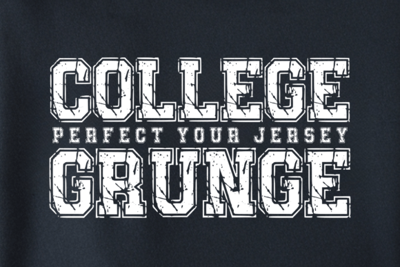 College Grunge: The Slab Serif for High-Impact Design