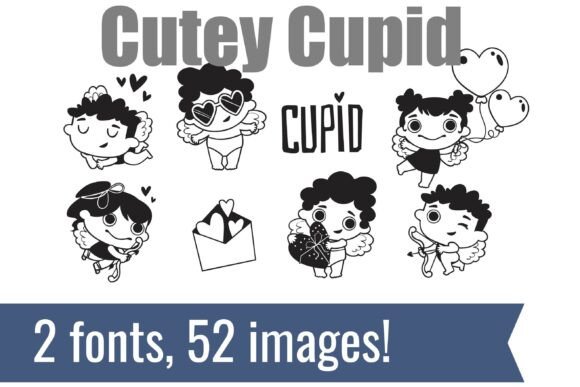Cutey Cupid: Unlocking Endless Creativity with Coordinated Dingbat Fonts