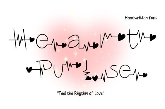 Heartpulse: A Font That Beats with Energy and Style