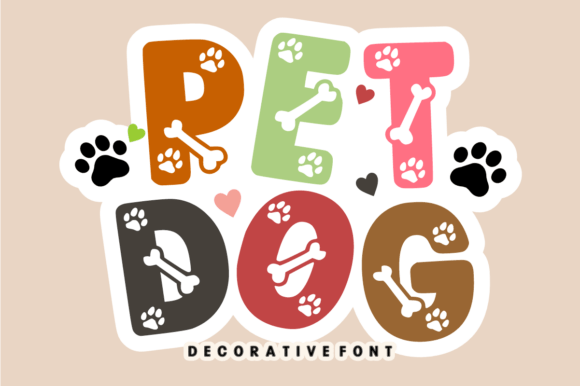 Pet Dog: The Playful Font for Creative Projects