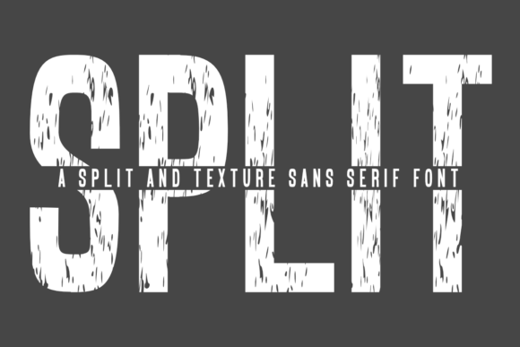 Split: A Typeface with Grit and Character