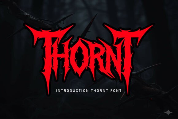 Thornt: Command Attention with a Bold Gothic Typeface