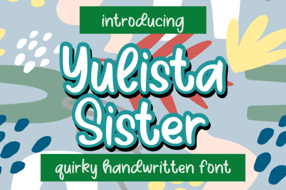 Yulista Sister: A Handwritten Font with Heart